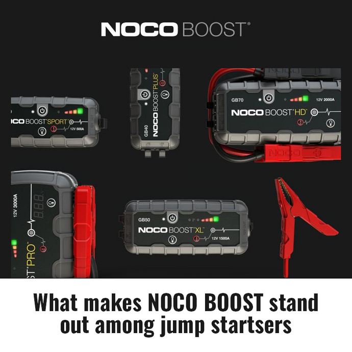 Why Choose NOCO Boost Jump Starters?