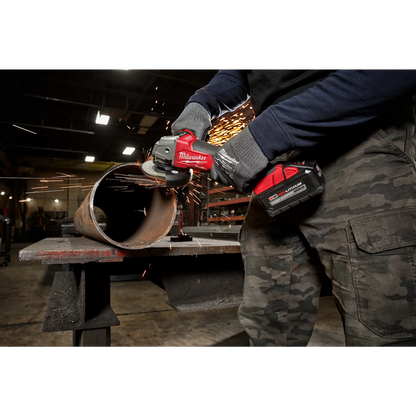 Milwaukee 2880-20 M18 FUEL™ 4-1/2" / 5" Braking Grinder Paddle Switch + FREE Battery