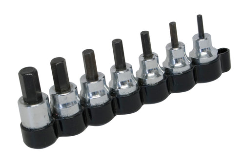 Load image into Gallery viewer, Lisle 13600 7pc 3/8&quot; Drive Hex Bit Set
