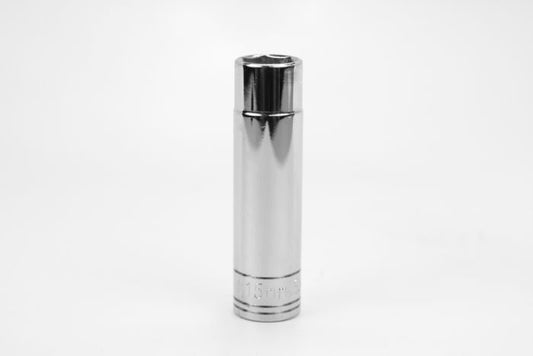 SK Hand Tools 40015 1/2" Dr. 15mm 6pt Deep Metric Chrome Socket - USA