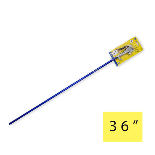 Titan Tools 19474 Vapor Multi Port Filter and Radiator Cleaner 90 Degree Blow Gun 36" Blue