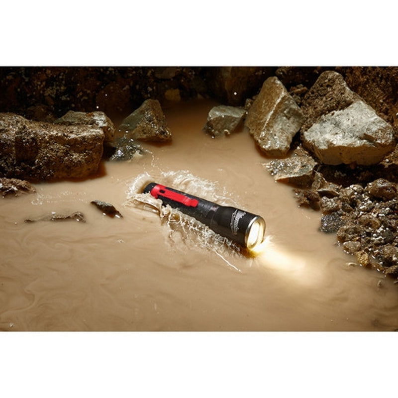 Load image into Gallery viewer, Milwaukee 2107S 325 Lumen Focusing Flashlight w/ Holster + FREE GIFT
