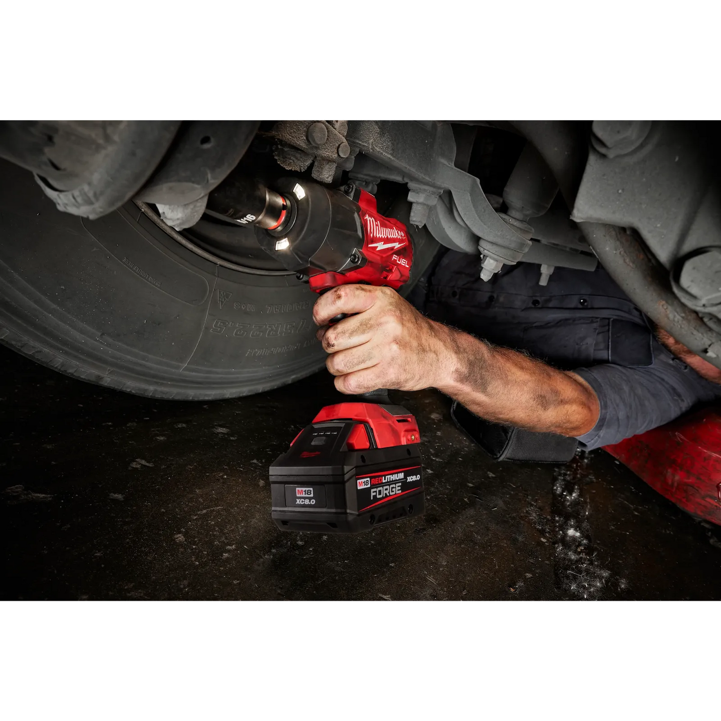 M18 FUEL™ 1/2" High Torque Impact Wrench + FREE Battery