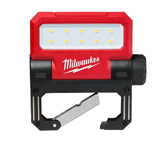 Milwaukee 2114-21 USB Rechargeable ROVER Pivoting Flood Light 550 Lumens + Free Battery