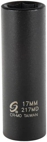 SUNEX 17MM DEEP IMPACT SOCKET (217MD)