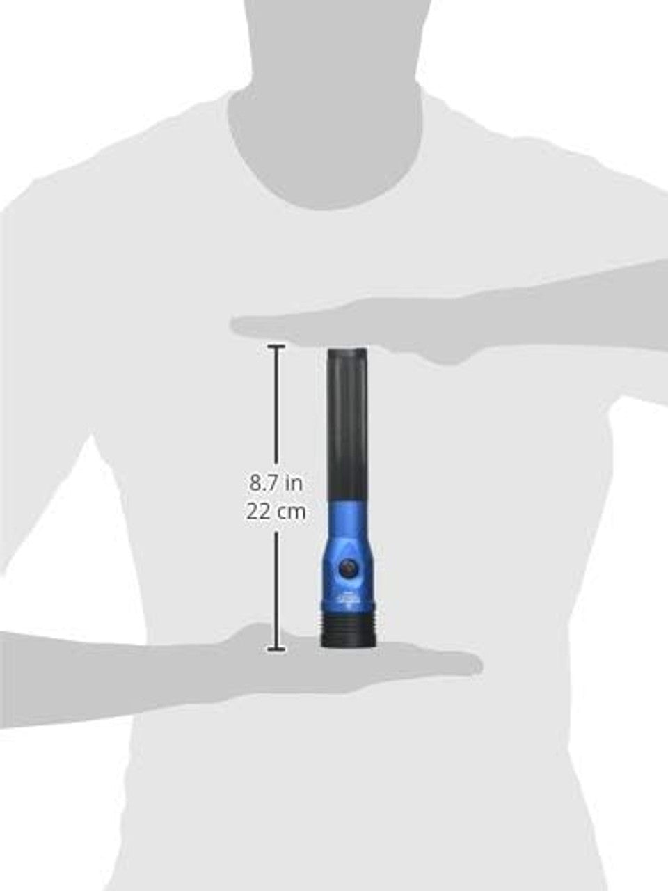 Streamlight Stinger 75477 LED HL High-Lumen Flashlight, Blue - 800