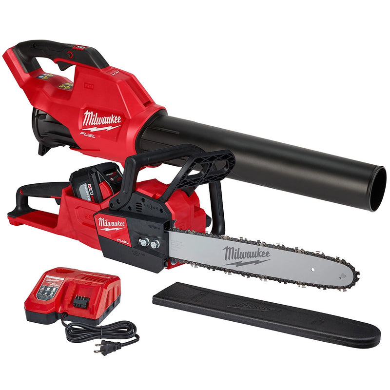 Load image into Gallery viewer, Milwaukee 2727-21HDP M18 FUEL 18V Cordless 16-Inch Chainsaw &amp; Blower Tool Kit
