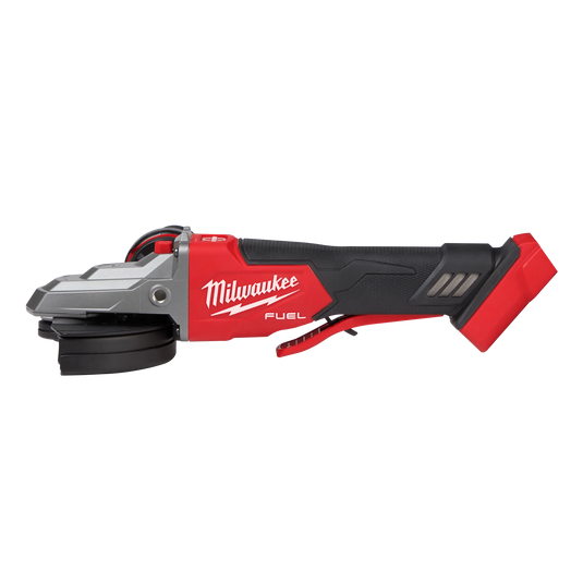 Milwaukee M18 FUEL™ 5" Flathead Braking Grinder, Paddle Switch No-Lock + Battery