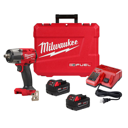 Milwaukee 2962-22R 1/2 in Mid-Torque Cordless Impact Wrench Kit + Free Gift
