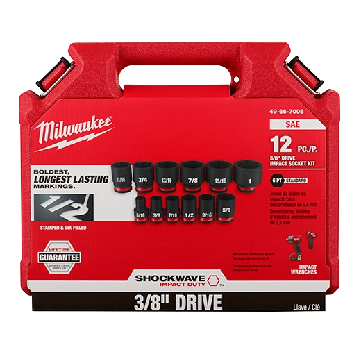 Milwaukee 2566-22 1/4" High Speed Ratchet Kit + Free Gift (battery or impact set)