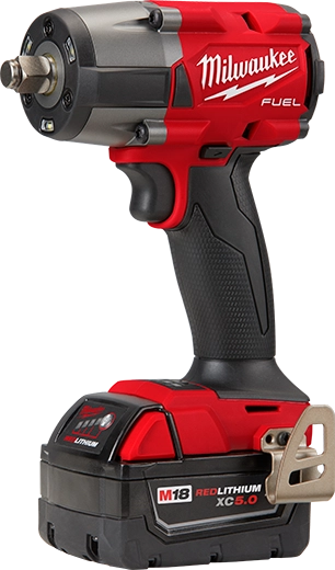 Milwaukee2962-22R M18 FUEL™ 1/2 " Mid-Torque Impact Wrench w/ Friction Ring Kit + FREE Battery