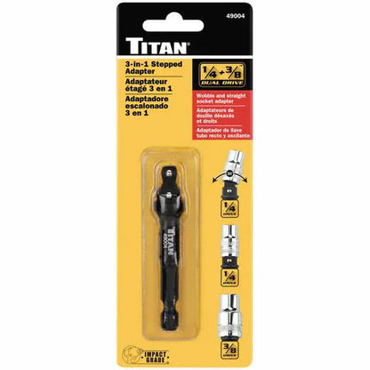Milwaukee 2761-20 M18 FUEL 18V SURGE 1/4" Hex Hydraulic Driver + FREE Titan Adapter 1/4" - 3/8" Drive