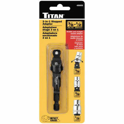 Milwaukee 2953-20 M18 Fuel 1/4" Hex Impact Driver + FREE Titan Adapter 3/8" - 1/2" Drive (Copy)