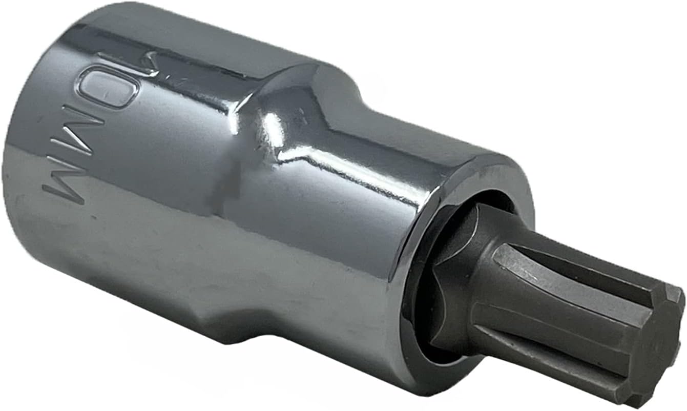 CTA Tools 1036 Camshaft Adjuster Socket, 10mm Polydrive, VW/Audi Chrome, 1/2" Dr