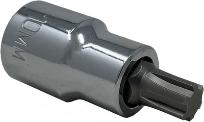 CTA Tools 1036 Camshaft Adjuster Socket, 10mm Polydrive, VW/Audi Chrome, 1/2" Dr