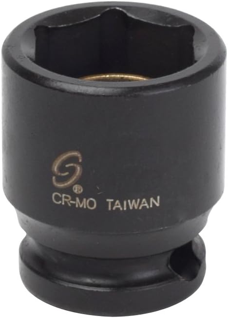 Sunex 318MMG 3/8-Inch Drive 18-Mm Magnetic Impact Socket