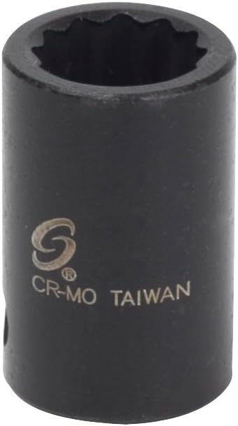 Sunex 310mz 3/8" Drive 10MM 12-Point Metric Standard Impact Socket