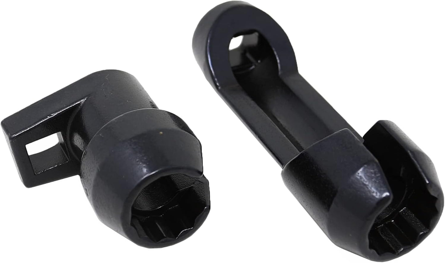 CTA Tools 1468 2 Pc. Diesel Injector Socket Set - Compatible with Ford 6.7L