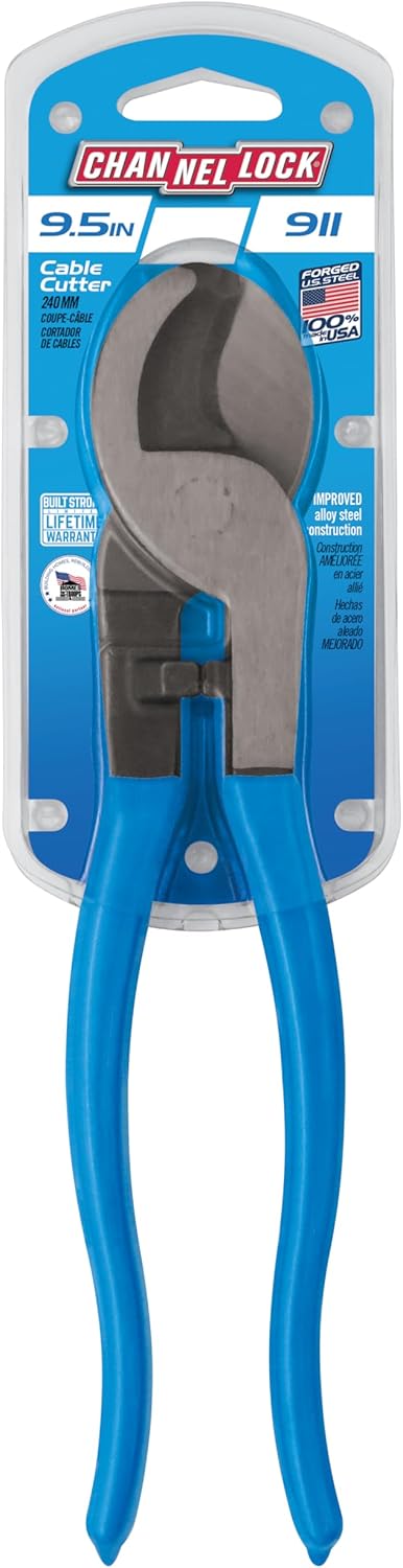 Load image into Gallery viewer, Channellock 911 Cable Cutter, Shear Cut, 9-1/2 In
