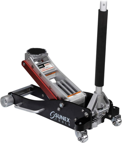 SUNEX TOOLS 3 TON ALUMINUM FLOOR JACK (6603ASJ)
