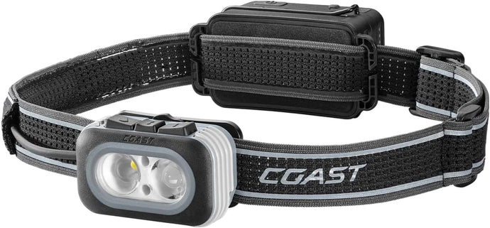 Coast 30899 RL20R 1000 Lumen Tri-Color LED Rechargeable Headlamp