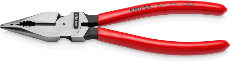 Load image into Gallery viewer, KNIPEX Tools 08 21 185 SBA Needle Nose Combination Pliers, 7-1/4&quot;
