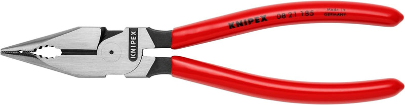 Load image into Gallery viewer, KNIPEX Tools 08 21 185 SBA Needle Nose Combination Pliers, 7-1/4&quot;
