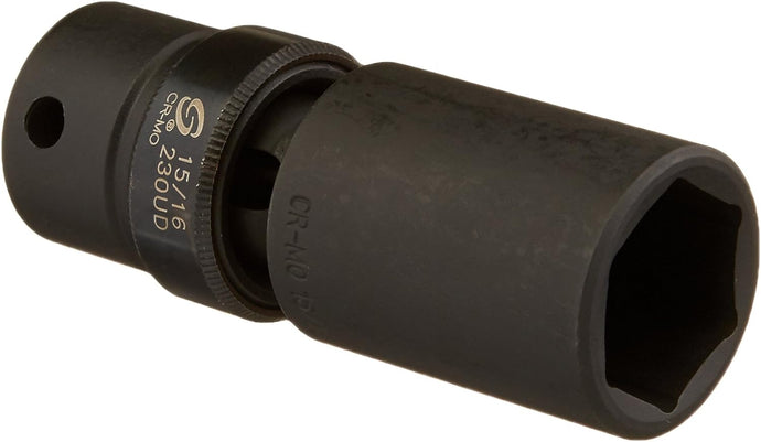 Sunex 230ud 1/2-Inch Drive 15/16-Inch Deep Universal Impact Socket