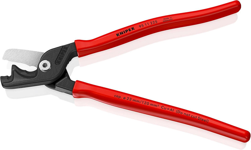 Load image into Gallery viewer, KNIPEX Tools 95 11 225 StepCut® XL Cable Shears, 9&quot;
