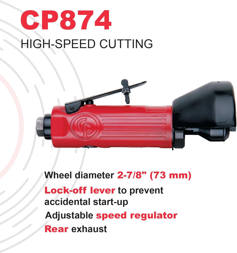 Load image into Gallery viewer, Chicago Pneumatic 874 High-Speed Air Cutting Tool
