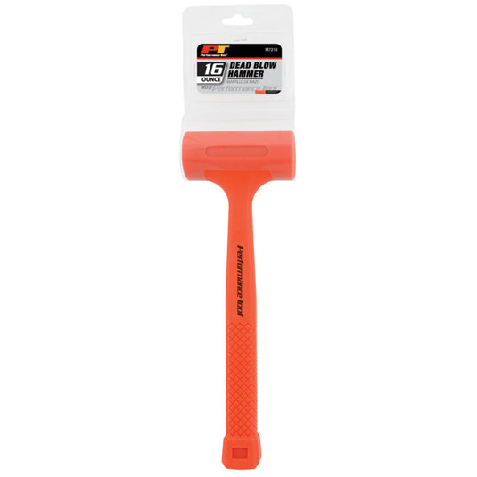 Performance Tool M7216 Hi-Viz Dead Blow Hammer 16 oz