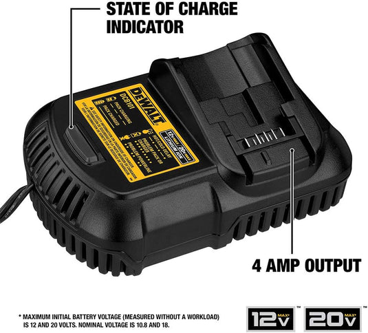 Dewalt DCB205CK | Tool Bag + Charger + Battery Kit 20V 5.0Ah DCB205