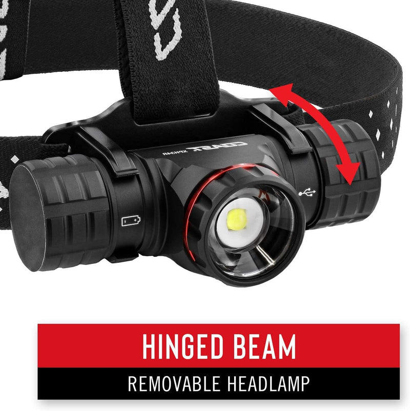 Load image into Gallery viewer, Coast 30344 XPH34R Rechargeable LED Headlamp USB-C  PURE Beam Twist Focus, Magnetic Base (2075 Lumen)
