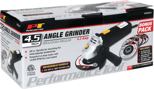 Performance Tool W50044  4-1/2" Angle Grinder