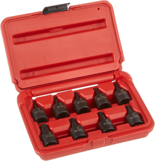 Sunex 3670s 3/8" Drive Internal Star Impact Socket Set