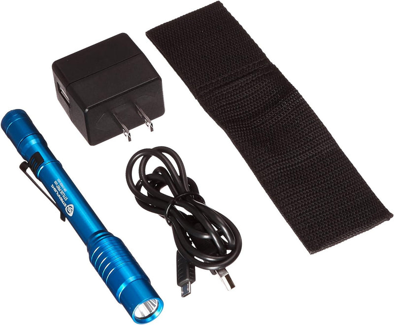 Load image into Gallery viewer, Streamlight 66139 Stylus Pro USB LED Rechargeable Pen Light BLUE
