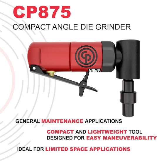 Chicago Pneumatic 875 Compact Mini Angle Air Die Grinder