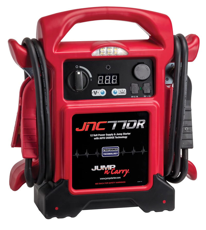 Load image into Gallery viewer, Clore Automotive JNC770 Jump-N-Carry 1700 Peak Amp Premium 12-Volt  Jump Starter
