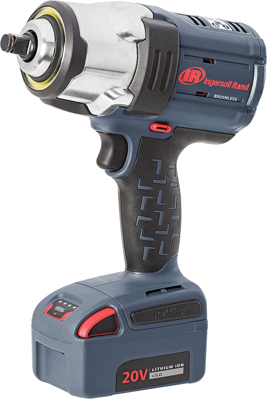 Ingersoll Rand W7152-K12 1/2" High-Torque 20V Cordless Impact Wrench Kit Free Battery & Boot