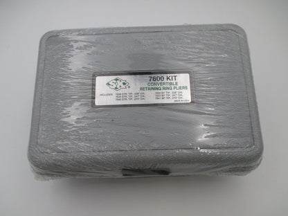 SK Hand Tools 7600 6 Piece Convertible Snap Ring Pliers Set MADE IN USA