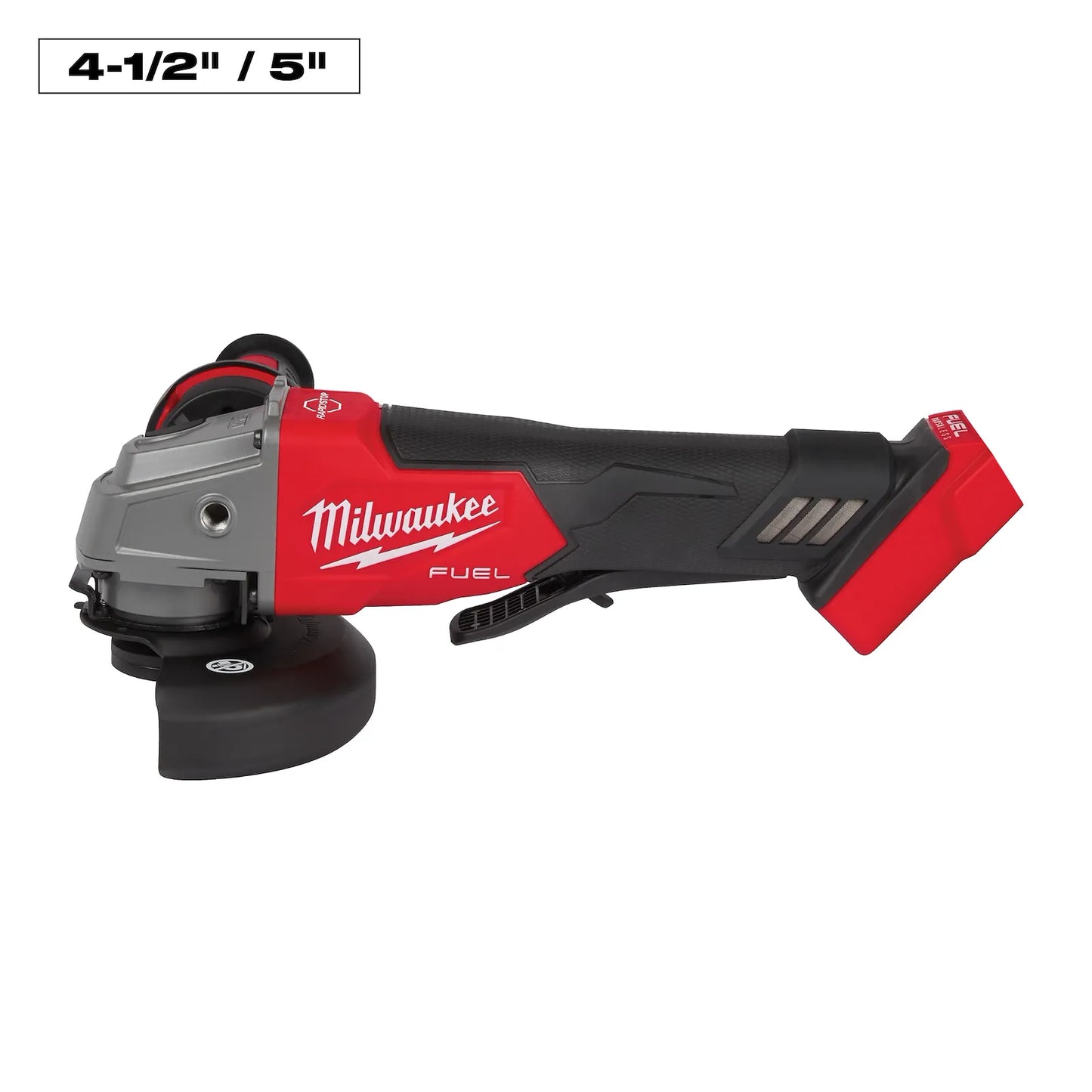 Milwaukee 2880-20 M18 FUEL™ 4-1/2" / 5" Braking Grinder Paddle Switch + FREE Battery