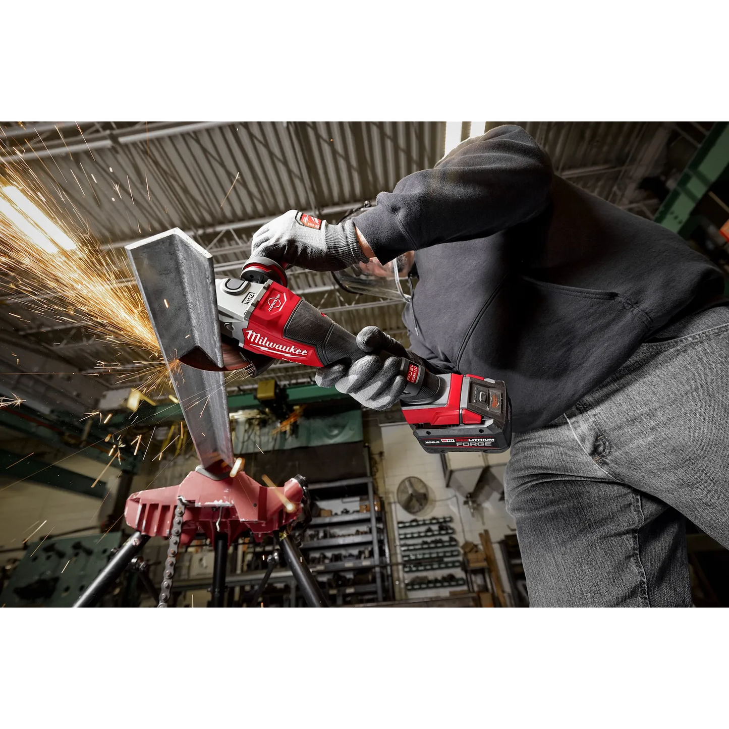 Milwaukee 3670-20 M18 FUEL 4-1/2"-6" Braking Grinder + FREE Tool