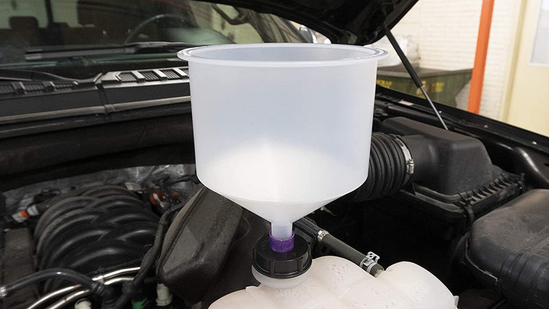 Load image into Gallery viewer, Lisle 24780 Spill-Free Attachable Coolant System Funnel, 18 Piece
