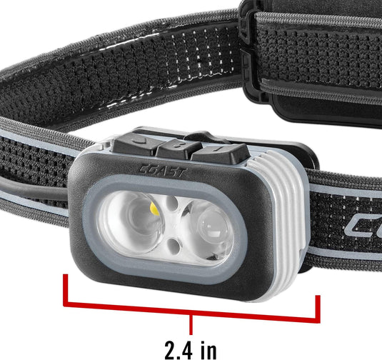 Coast 30899 RL20R 1000 Lumen Tri-Color LED Rechargeable Headlamp