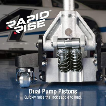 SUNEX TOOLS 3 TON ALUMINUM FLOOR JACK (6603ASJ)