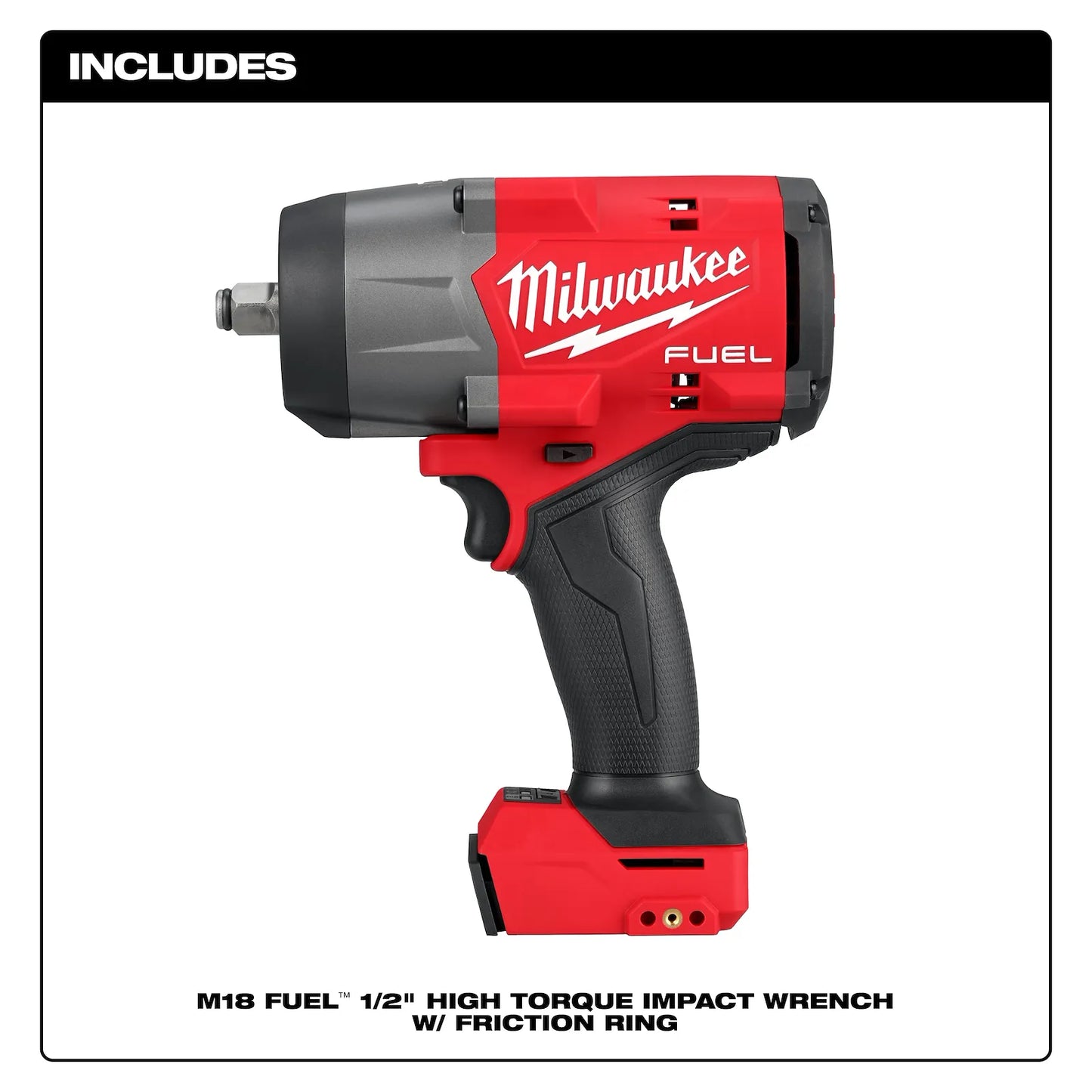 M18 FUEL™ 1/2" High Torque Impact Wrench + FREE Battery