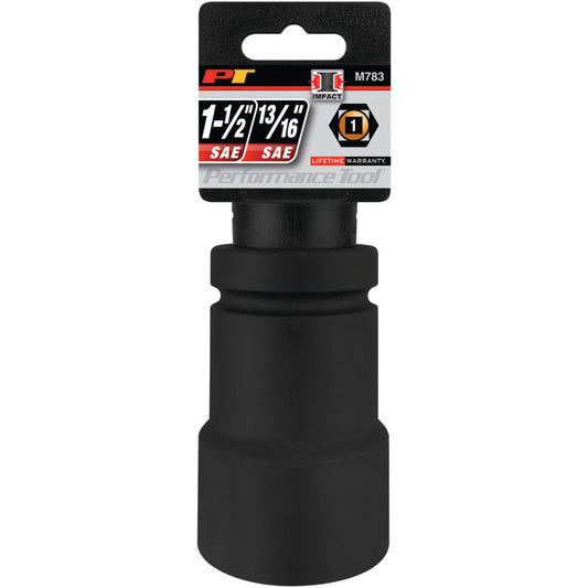 Performance Tool M783  1" Dr. 1-1/2 x 13/16" Square Budd Socket