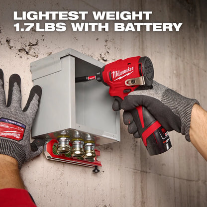 Milwaukee 3450-20 1/4" Subcompact Hex Impact Driver + FREE Battery
