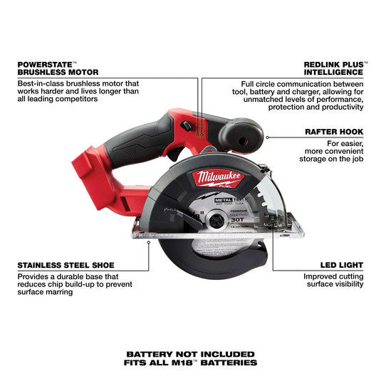 Milwaukee 2782-20 M18 FUEL™ Metal Cutting Circular Saw