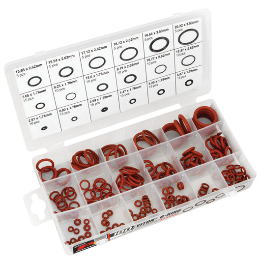 Performance Tool W5239 Viton O-Ring Assortment 180 pc